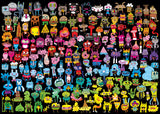 Doodle Rainbow - Jon Burgerman | Pens are my Friends | Heye | 1000 Pieces | Jigsaw Puzzle