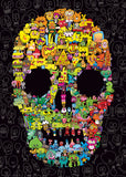 Doodle Skulls - Jon Burgerman | Pens are my Friends | Heye | 1000 Pieces | Jigsaw Puzzle