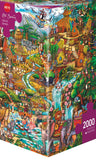 Exotic Safari  - Rita Berman | Heye | 2000 Pieces | Jigsaw Puzzle
