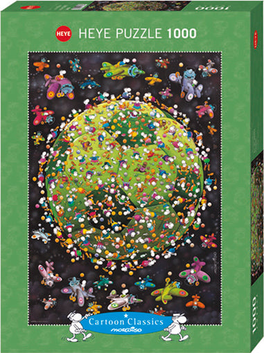 Football - Cartoon Classics | Mordillo | Heye | 1000 Pieces | Jigsaw Puzzle