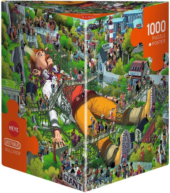 Gulliver - Uli Oesterle | Heye | 1000 Pieces | Jigsaw Puzzle