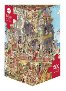 Heaven and Hell - Hugo Prades | Heye | 1500 Pieces | Jigsaw Puzzle