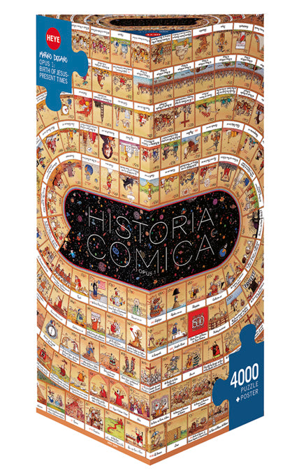 HEYE | Historia Comica - Opus 1 | Marino Degano | 4000 Pieces | Jigsaw Puzzle