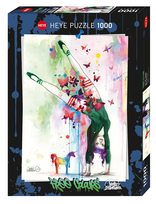 HEYE | Mini Unicorn - Free Colours | Lora Zombie | 1000 Pieces | Jigsaw Puzzle