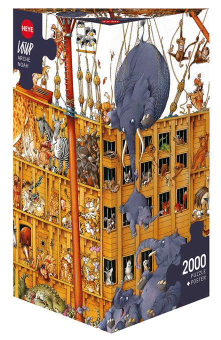 Noah's Ark - Loup | Heye | 2000 Pieces | Jigsaw Puzzle