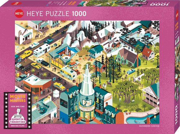 Tarantino Films - Movie Masters | Heye | 1000 Pieces | Jigsaw Puzzle