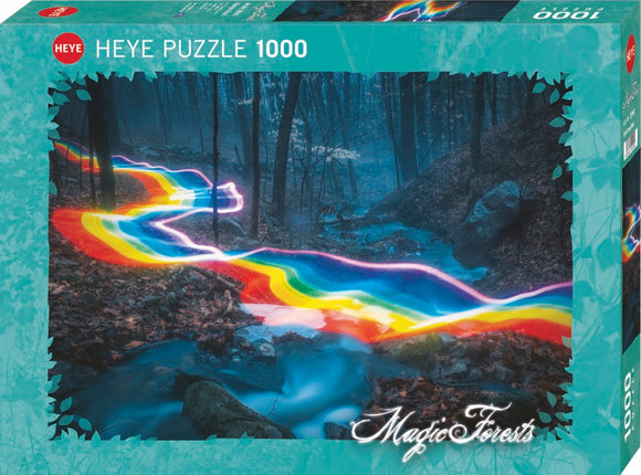 HEYE | Rainbow Road - Magic Forests | Daniel Mercadante | 1000 Pieces | Jigsaw Puzzle