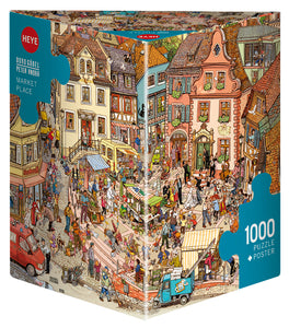 Market Place - Doris Göbel & Peter Knorr | Heye | 1000 Pieces | Jigsaw Puzzle