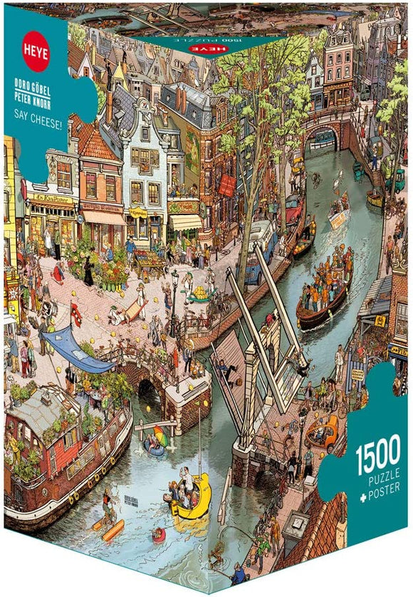 HEYE | Say Cheese! - Doris Göbel & Peter Knorr | 1500 Pieces | Jigsaw Puzzle
