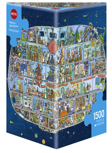 HEYE | Spaceship - Mattias Adolfsson | 1500 Pieces | Jigsaw Puzzle