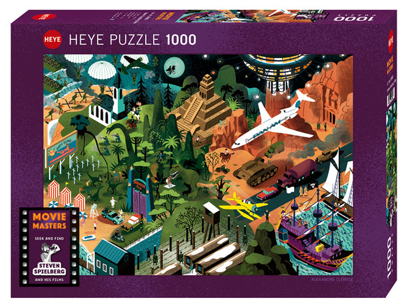 HEYE | Steven Spielberg Films - Movie Masters | 1000 Pieces | Jigsaw Puzzle