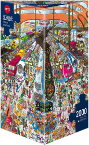 Train Station - Schone | Heye | 2000 Pieces | Jigsaw Puzzle