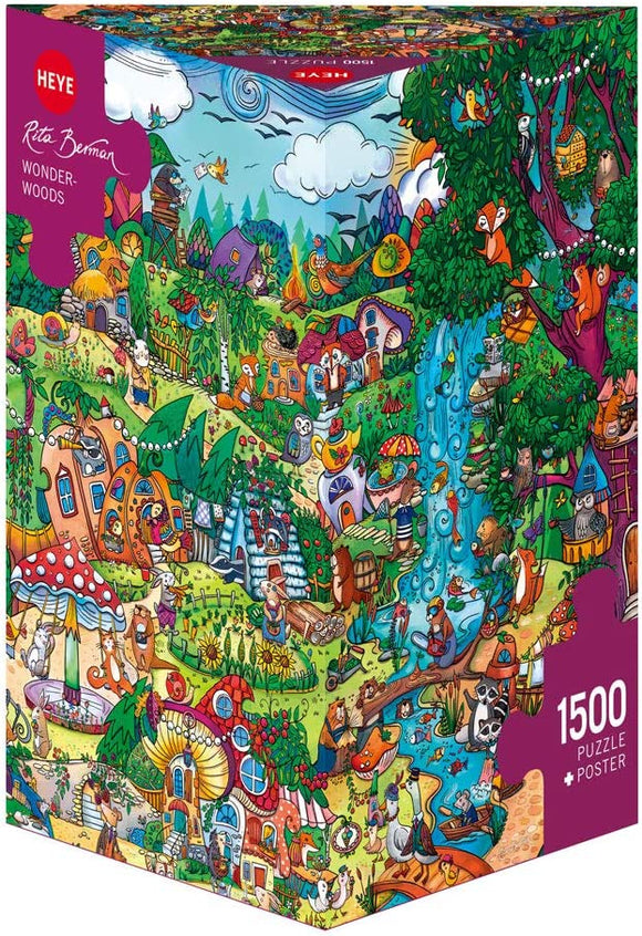 Wonderwoods - Rita Berman | Heye | 1500 Pieces | Jigsaw Puzzle