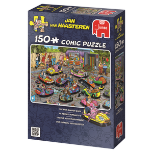 Bumper Cars -  Jan van Haasteren | Jumbo | 150 Pieces | Jigsaw Puzzle
