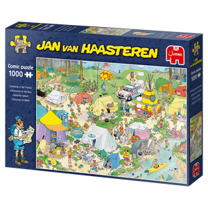 Camping in the Forest - Jan van Haasteren | Jumbo | 1000 Pieces | Jigsaw Puzzle