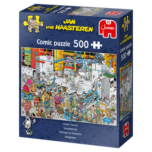 Candy Factory - Jan van Haasteren | JUMBO | 500 Pieces | Jigsaw Puzzle