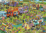 Food Truck Festival - Jan van Haasteren | Jumbo | 1500 Pieces | Jigsaw Puzzle