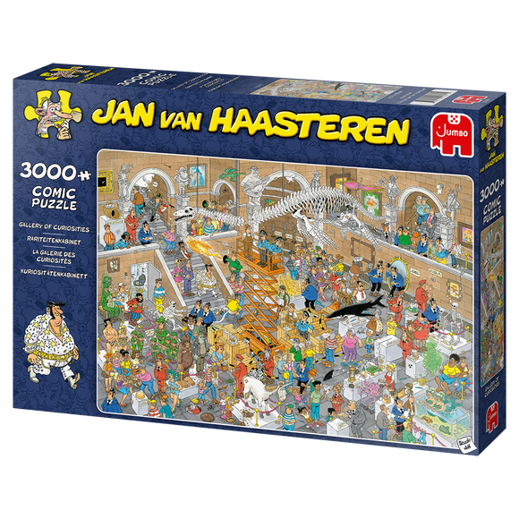 Gallery of Curiosities - Jan van Haasteren | JUMBO | 3000 Pieces | Jigsaw Puzzle