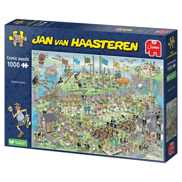 Highland Games - Jan van Haasteren | Jumbo | 1000 Pieces | Jigsaw Puzzle