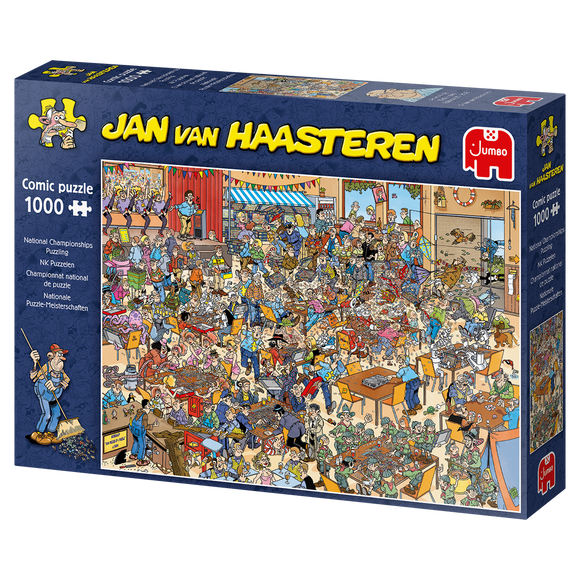National Championships Puzzling - Jan van Haasteren | JUMBO | 1000 Pieces | Jigsaw Puzzle