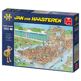 Pool Pile-Up - Jan van Haasteren | Jumbo | 1000 Pieces | Jigsaw Puzzle