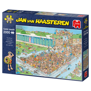 Pool Pile-Up - Jan van Haasteren | Jumbo | 2000 Pieces | Jigsaw Puzzle