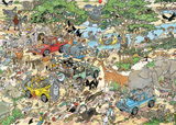 Safari & The Storm | Jan van Haasteren | Jumbo | 2 X 1000 Pieces | Jigsaw Puzzle