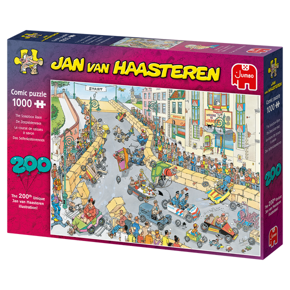 The Soapbox Race - Jan van Haasteren | JUMBO | 1000 Pieces | Jigsaw Puzzle