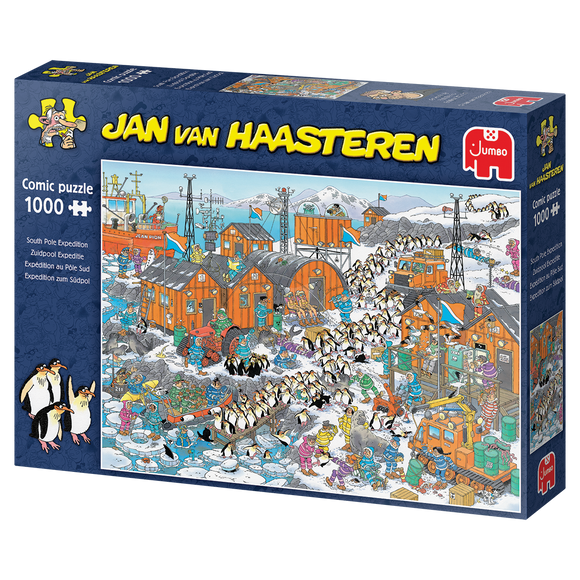 South Pole Expedition - Jan van Haasteren | JUMBO | 1000 Pieces | Jigsaw Puzzle