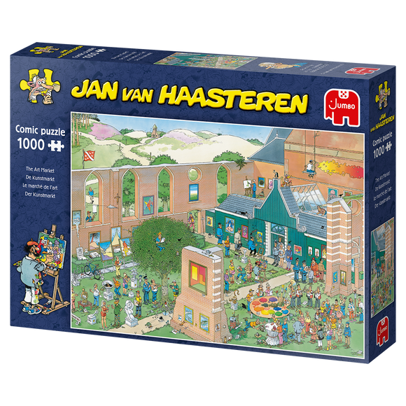 The Art Market - Jan van Haasteren | JUMBO | 1000 Pieces | Jigsaw Puzzle
