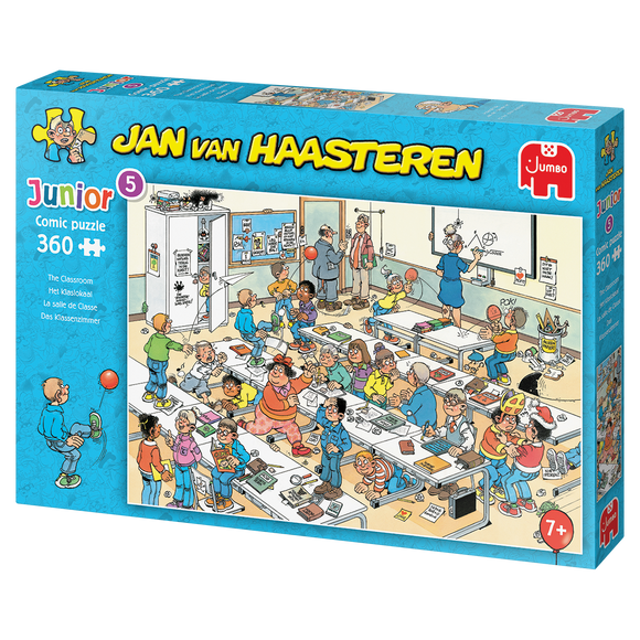 The Classroom - Jan van Haasteren | JUMBO | 360 Pieces | Jigsaw Puzzle