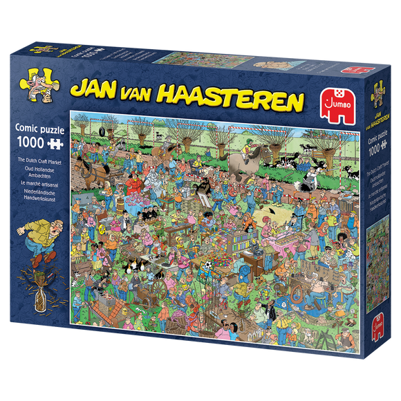 The Dutch Craft Market - Jan van Haasteren | JUMBO | 1000 Pieces | Jigsaw Puzzle