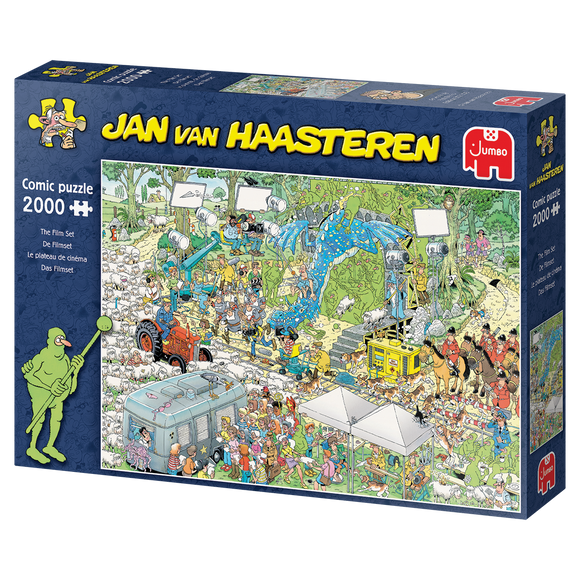 The Film Set - Jan van Haasteren | JUMBO | 2000 Pieces | Jigsaw Puzzle