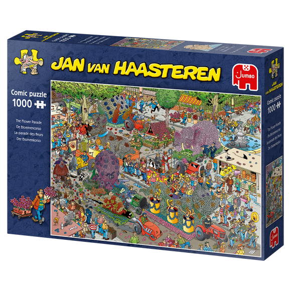 The Flower Parade - Jan van Haasteren | JUMBO | 1000 Pieces | Jigsaw Puzzle