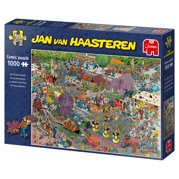 The Flower Parade - Jan van Haasteren | Jumbo | 1000 Pieces | Jigsaw Puzzle