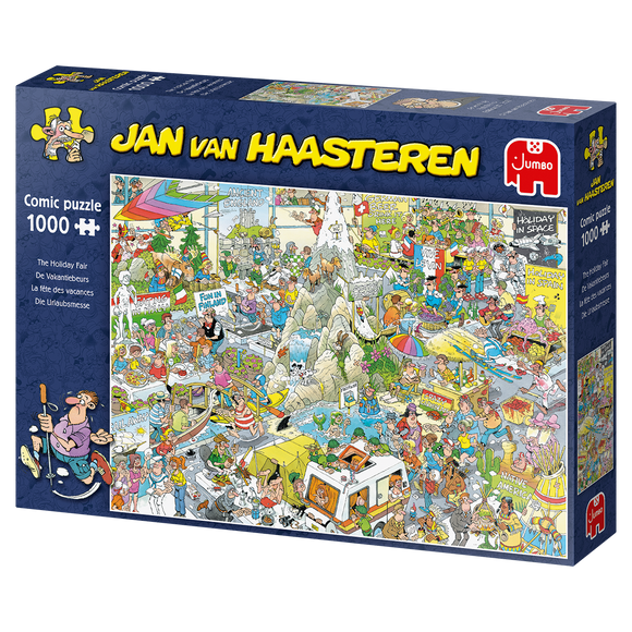 The Holiday Fair - Jan van Haasteren | Jumbo | 1000 Pieces | Jigsaw Puzzle