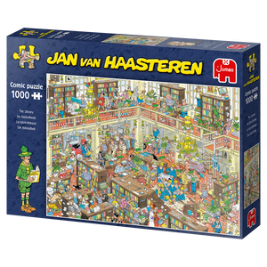 The Library - Jan van Haasteren | Jumbo | 1000 Pieces | Jigsaw Puzzle