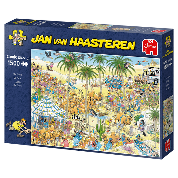 The Oasis - Jan van Haasteren | JUMBO | 1000 Pieces | Jigsaw Puzzle