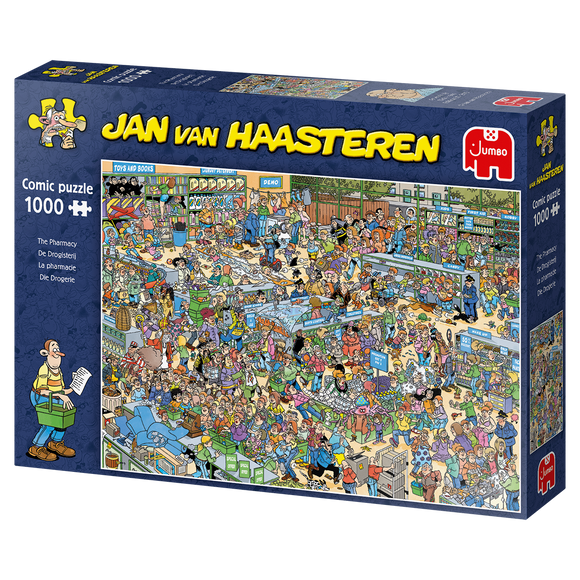 The Pharmacy - Jan van Haasteren | JUMBO | 1000 Pieces | Jigsaw Puzzle