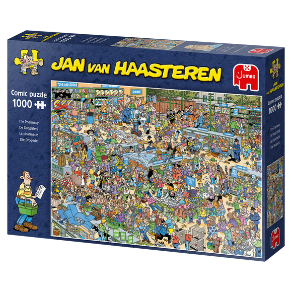 The Pharmacy - Jan van Haasteren | Jumbo | 1000 Pieces | Jigsaw Puzzle