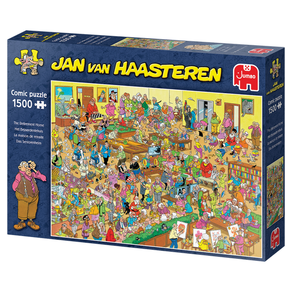 The Retirement Home - Jan van Haasteren | JUMBO | 1500 Pieces | Jigsaw Puzzle