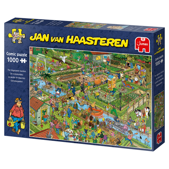 The Vegetable Garden - Jan van Haasteren | Jumbo | 1000 Pieces | Jigsaw Puzzle