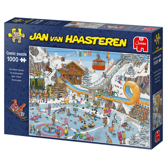 The Winter Games - Jan van Haasteren | JUMBO | 1000 Pieces | Jigsaw Puzzle