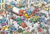 Traffic Chaos - Jan van Haasteren | JUMBO | 3000 Pieces | Jigsaw Puzzle