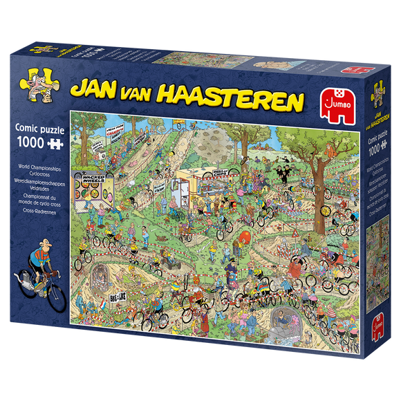 World Championships Cyclocross - Jan van Haasteren | JUMBO | 1000 Pieces | Jigsaw Puzzle