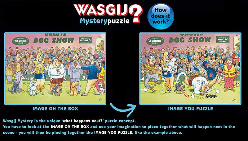 Wasgij Retro Mystery 6 - Camping Commotion - 1000 Piece Puzzle