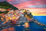 Manarola at Dusk - Italy | Eurographics | 2000 Pieces | Jigsaw Puzzle