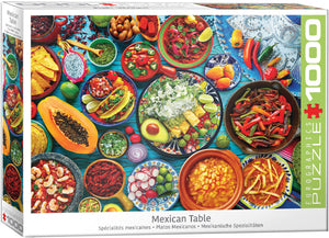 Eurographics | Mexican Table - Flavours of the World | 1000 Pieces | Jigsaw Puzzle