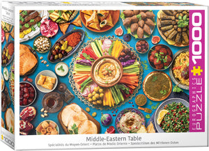 Eurographics | Middle Eastern Table - Flavours of the World | 1000 Pieces | Jigsaw Puzzle