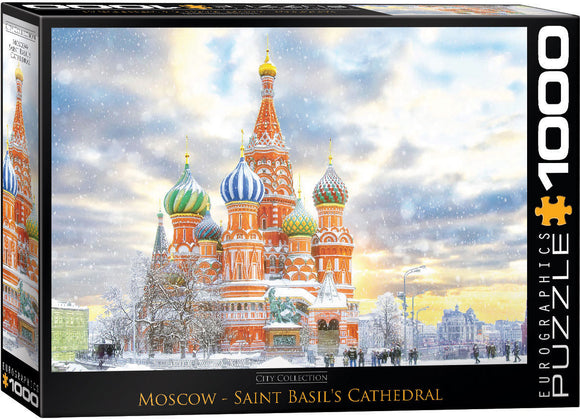 Eurographics | Moscow - Saint Basil's Cathedral | 1000 Pieces | Jigsaw Puzzle